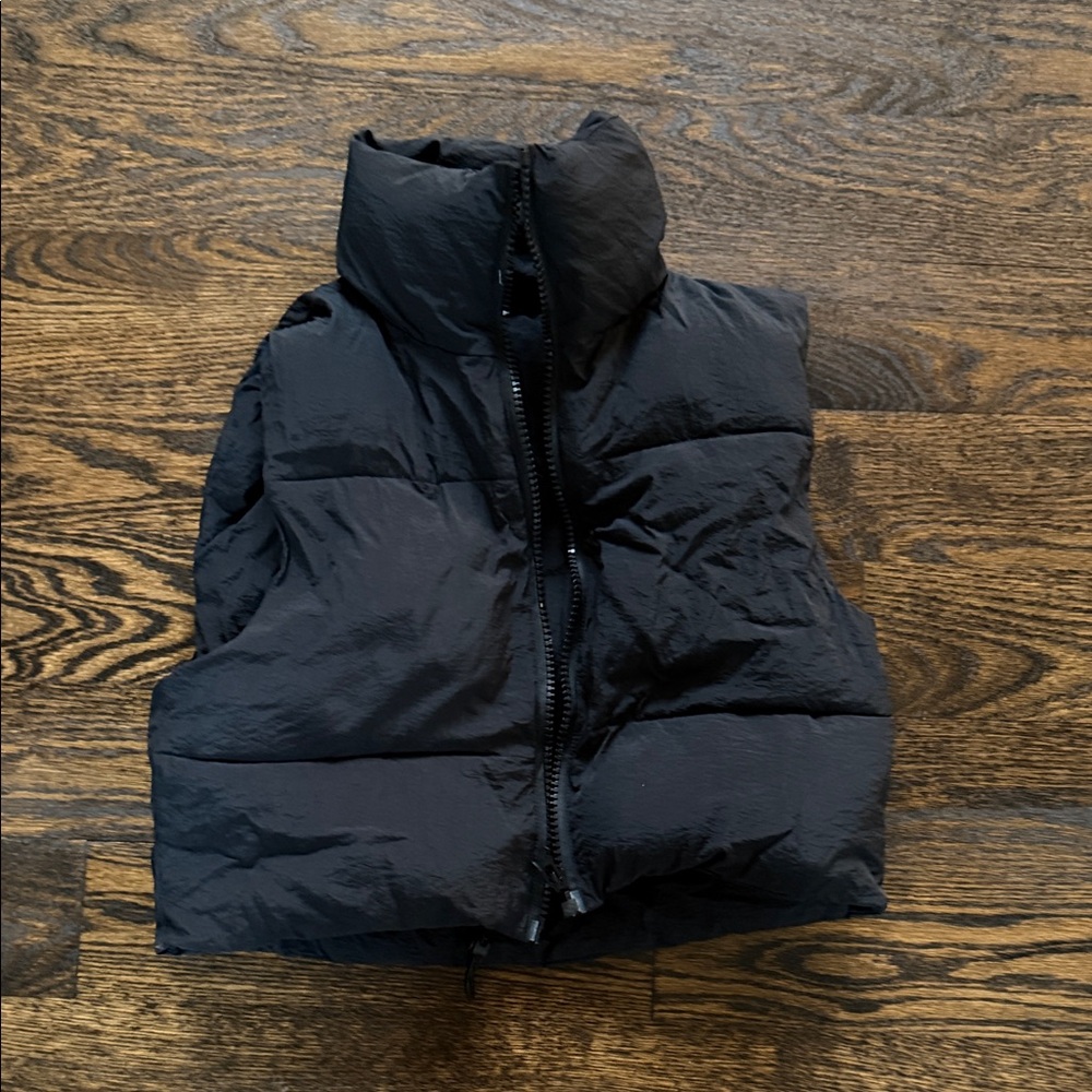 Black Puffer Vest